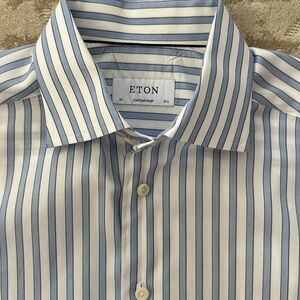 Eton made in Romania- 15.5 contemporary fit - like new!